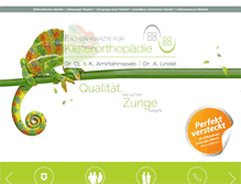 Tablet Screenshot of kfo-steinfurt.de